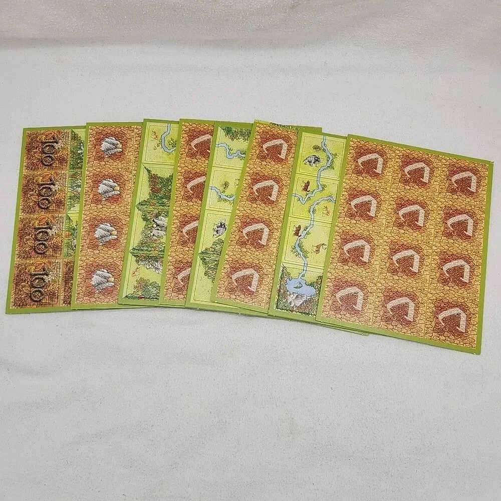 Game Carcassonne Hunters and Gatherers Board Original 2002 Edition Gluck NEW